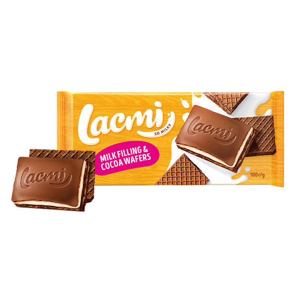 ROSHEN LACMI ΣΟΚΟΛΑΤΑ 90gr. - (ΓΚΟΦΡΕΤΑ ΚΑΚΑΟ)