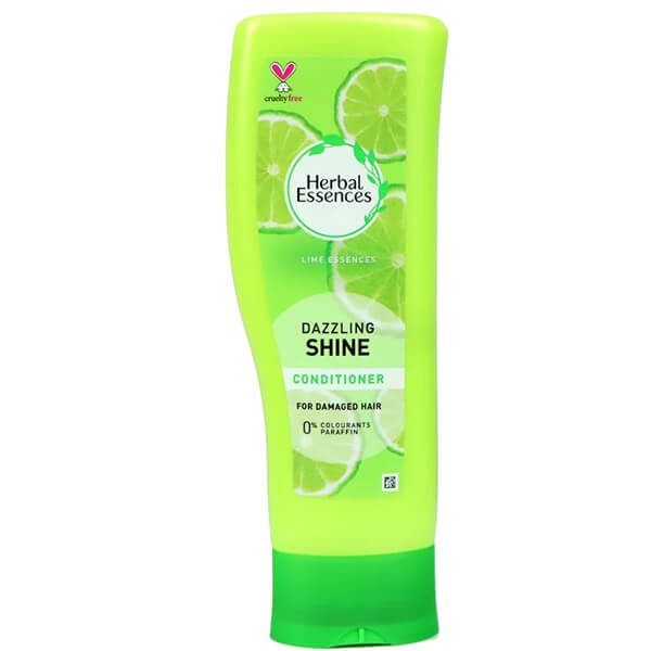 HERBAL ESSENCES CONDITIONER 400ml - (DAZZLING SHINE) (LIME)