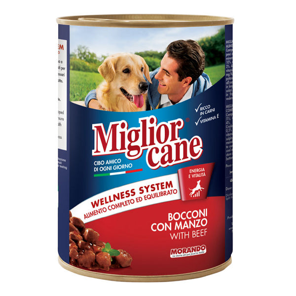 MIGLIOR ΣΚΥΛΟΤΡΟΦΗ ΚΟΝΣΕΡΒΑ 405gr - (ΒΟΔΙΝΟ)