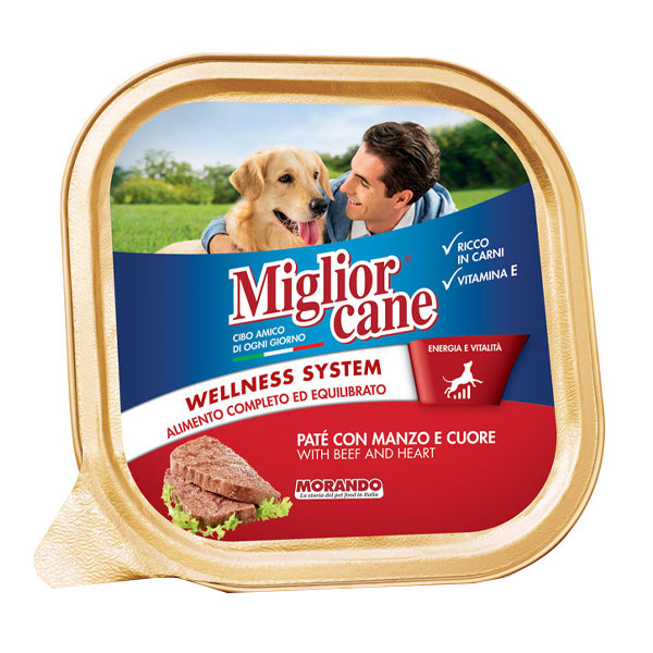 MIGLIOR ΣΚΥΛΟΤΡΟΦΗ PATE 150gr - (ΒΟΔΙΝΟ-ΚΑΡΔΙΑ)