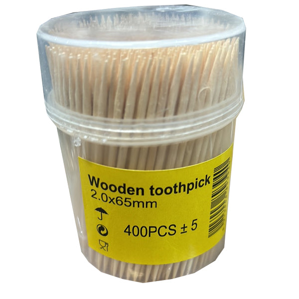 ΟΔΟΝΤΟΓΛΥΦΙΔΕΣ ΞΥΛΙΝΕΣ ΣΕ ΚΟΥTI (400τεμ.)