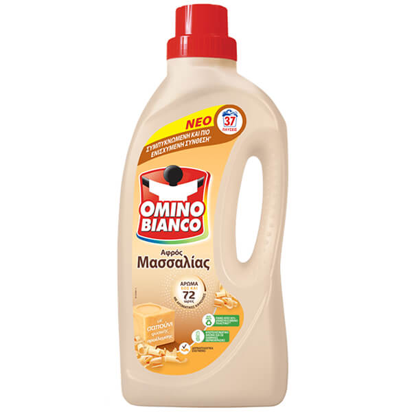 OMINO BIANCO ΥΓΡΟ ΑΦΡΟΣ ΜΑΣΣΑΛΙΑΣ 37μεζ. - (1,48lit)