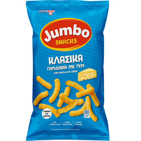 JUMBO SNACKS (CLASSIC) 90gr. - (χωρίς γλουτένη) (81131)