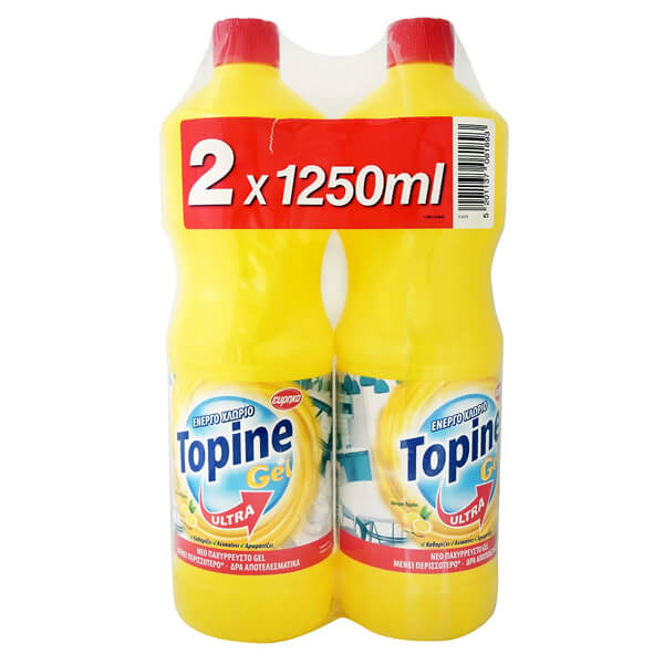 TOPINE ΠΑΧΥΡΕΥΣΤΗ 2x1250ml - ΛΕΜΟΝΙ