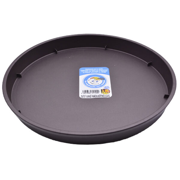 ET PLAST ΠΙΑΤΟ ΓΛΑΣΤΡΑΣ ΚΑΜΕΛΙΑ ΣΤΡΟΓΓΥΛΗ 32x3,2cm - (ΜΠΡΟΝΖΕ)