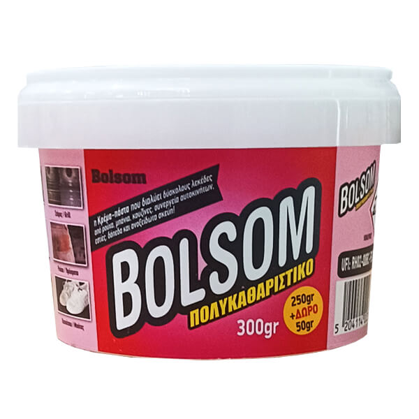 BOLSOM ΠΑΣΤΑ ΠΟΛΥΚΑΘΑΡΙΣΤΙΚΟ 300gr