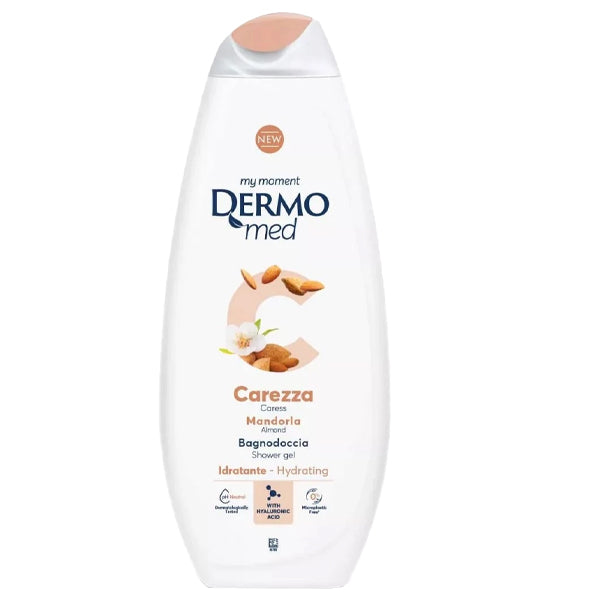 DERMOMED ΑΦΡΟΛΟΥΤΡΟ 750ml - (CAREZZA) (ALMOND)