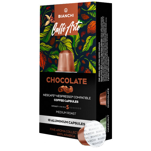 BIANCHI NESPRESSO CAPS (10τεμ.x5,5gr.) - (CHOCO)