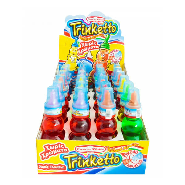TRINKETTO ΜΠΟΥΚΑΛΙ ΜΕ ΧΥΜΟ (24x70ml) - (ΤΣΙΧΛΟΦΟΥΣΚΑ)