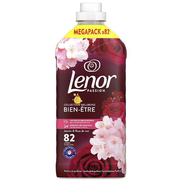 LENOR ΜΑΛΑΚΤΙΚΟ 82μεζ. - (1722ml) (JASMINE & ROSE) (PASSION)