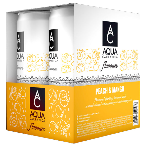 AQUA CARPATICA (4x330ml) - (ΡΟΔΑΚΙΝΟ & ΜΑΝΓΚΟ)