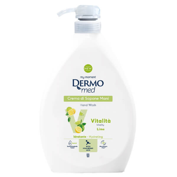 DERMOMED ΚΡΕΜΟΣΑΠΟΥΝΟ 1lt - (LIME) - (VITALITA)