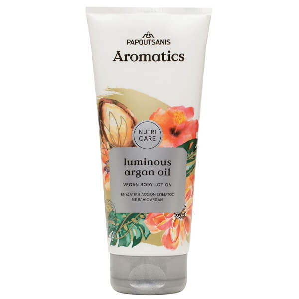 PAPOUTSANIS AROMATICS BODY LOTION 200ml - (LUMINOUS ARGAN OIL)