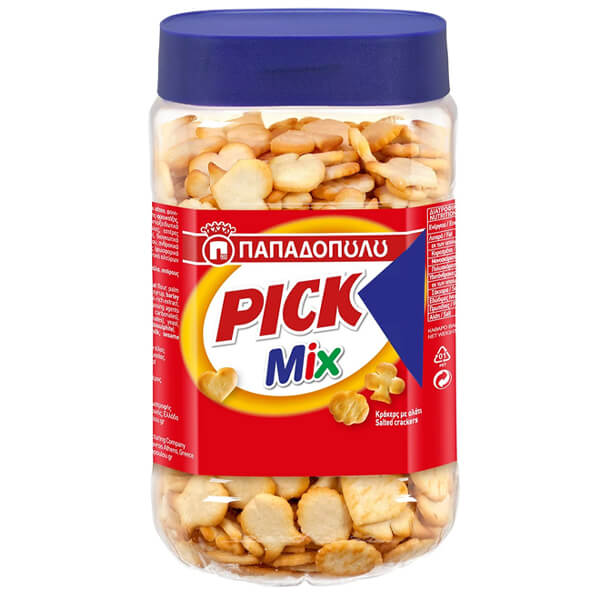 ΠΑΠΑΔΟΠΟΥΛΟΥ MINI PICK CRACKERS MIX 350gr.