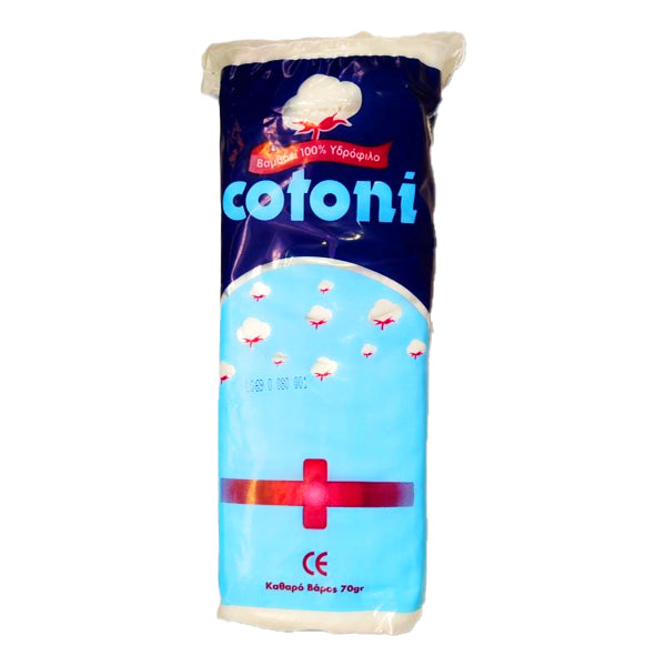 COTONI ΒΑΜΒΑΚΙ ΛΕΥΚΟ 70gr.