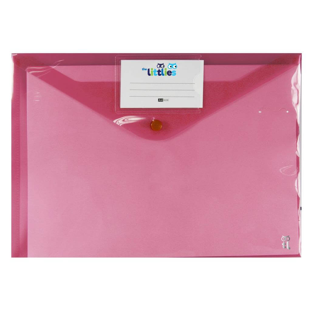 ΦΑΚΕΛΟΣ ΚΟΥΜΠΙ Α4 ΚΟΚΚΙΝΟ THE LITTLIES