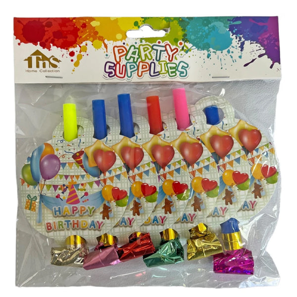 TNS ΚΑΡΑΜΟΥΖΕΣ PARTY (6τεμ.) - (4 ΣΧΕΔΙΑ) (07-950-0107)