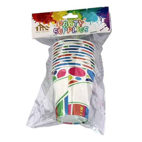 TNS ΧΑΡΤΙΝΑ ΠΟΤΗΡΙΑ PARTY 250ml (10τεμ.) (07-950-0102)