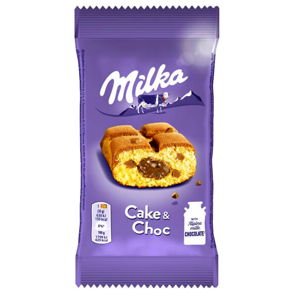 MILKA ΚΕΪΚ 35gr - (CAKE & CHOC) (24x35gr)