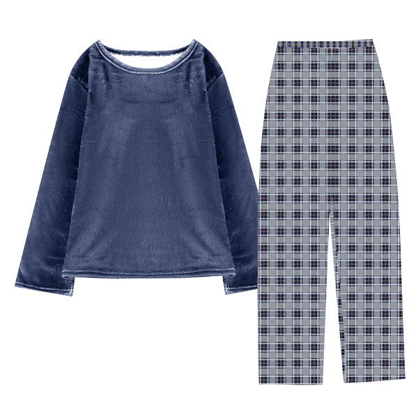 TNS ΠΥΤΖΑΜΑ ΑΝΔΡΙΚΗ - (ΜΠΛΕ/ΚΑΡΩ) (39-950-2387)