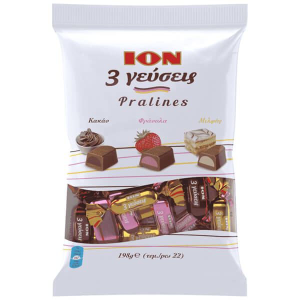 ΙΟΝ ΣΟΚΟΛΑΤΙΝΙΑ ΓΕΜΙΣΤΑ 198gr. - (3 ΓΕΥΣΕΙΣ) (0570)