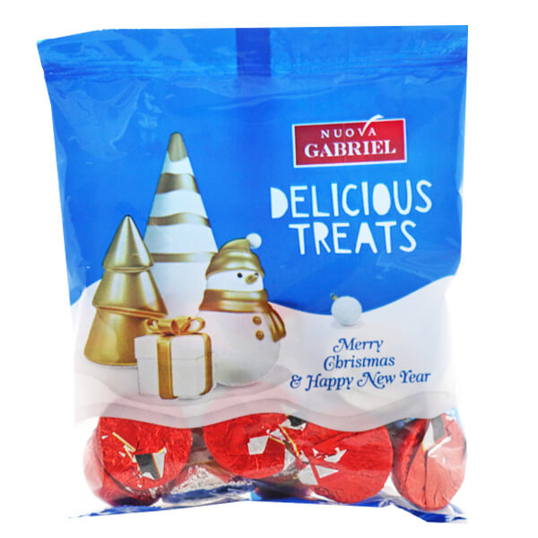 NUOVA GABRIEL ΧΡΙΣΤΟΥΓΕΝΝΙΑΤΙΚΑ ΣΟΚΟΛΑΤΑΚΙΑ 150gr. - (ΧΡΙΣΤΟΥΓΕΝΝΙΑΤΙΚΗ ΦΑΤΣΟΥΛΑ)