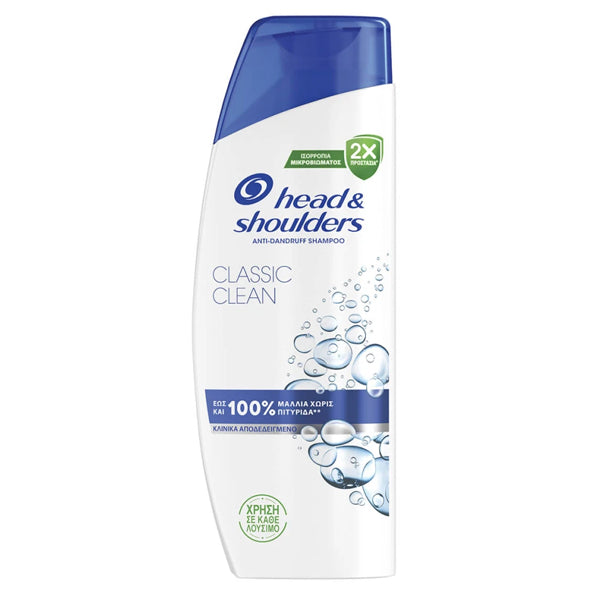 HEAD & SHOULDERS ΣΑΜΠΟΥΑΝ 330ml - (CLASSIC CLEAN)
