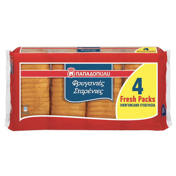 ΠΑΠΑΔΟΠΟΥΛΟΥ ΦΡΥΓΑΝΙΕΣ ΣΤΑΡΕΝΙΕΣ (4x127gr.)