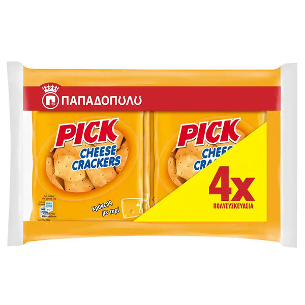 ΠΑΠΑΔΟΠΟΥΛΟΥ PICK CRACKERS (4x45gr.) - (CHEESE)