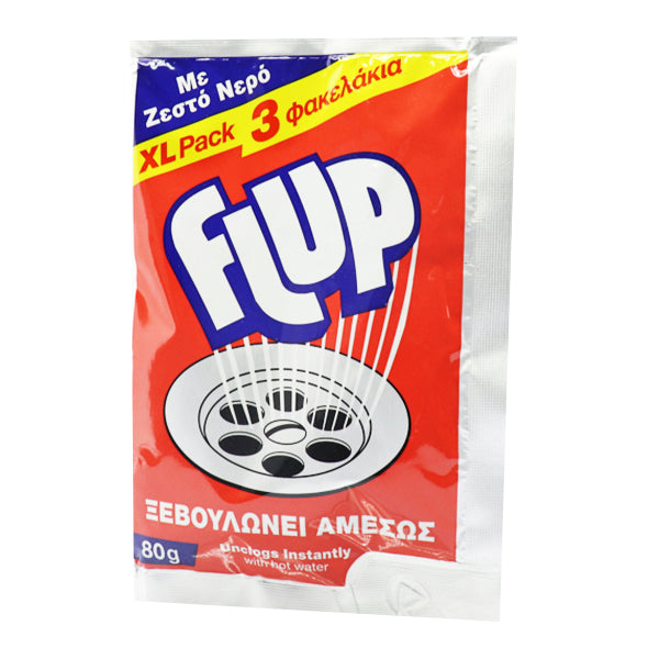 FLUP ΑΠΟΦΡΑΚΤΙΚΟ 3x80gr. - (ΖΕΣΤΟ)