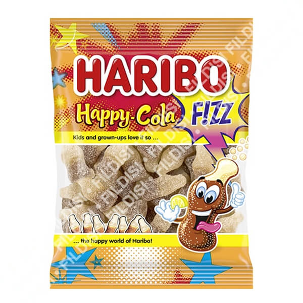 HARIBO ΖΑΧΑΡΩΤΑ 80gr - (HAPPY COLA FIZZ)