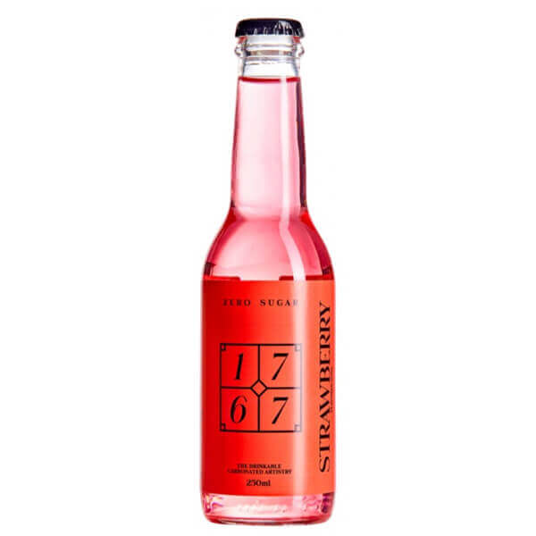 1767 STRAWBERRY SODA (ZERO SUGAR) 250ml