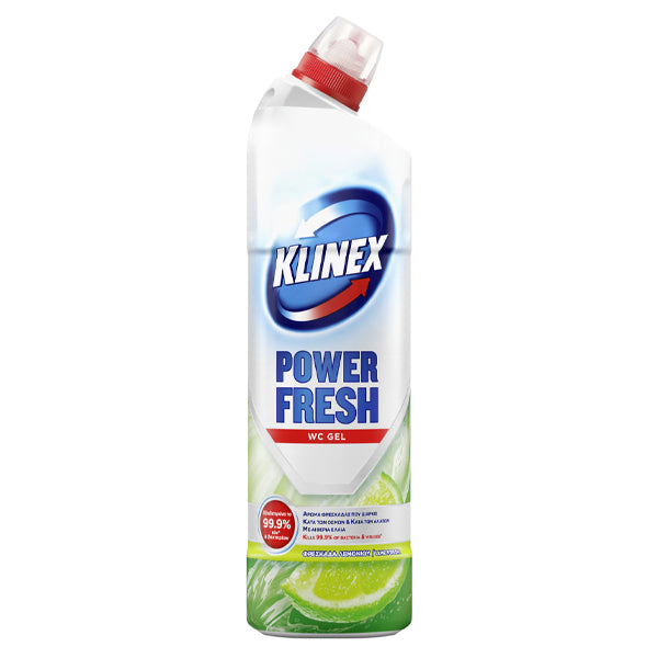 KLINEX WC GEL 750ml - (ΦΡΕΣΚΑΔΑ ΛΕΜΟΝΙΟΥ)