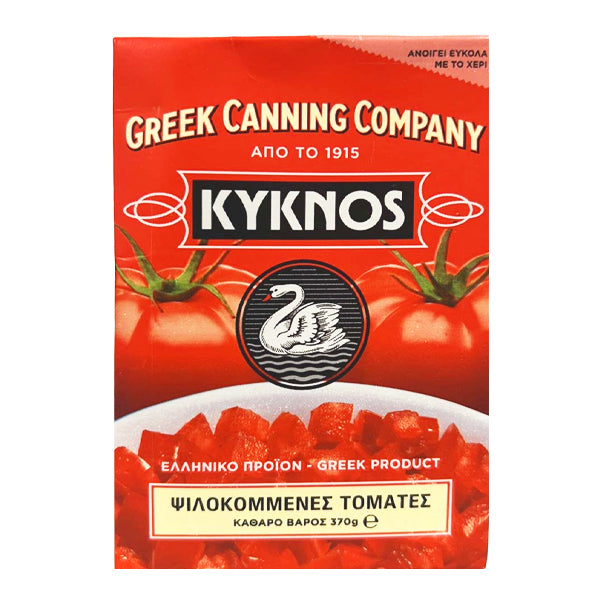 ΚΥΚΝΟΣ ΤΟΜΑΤΕΣ ΨΙΛΟΚΟΜΜΕΝΕΣ 370gr.