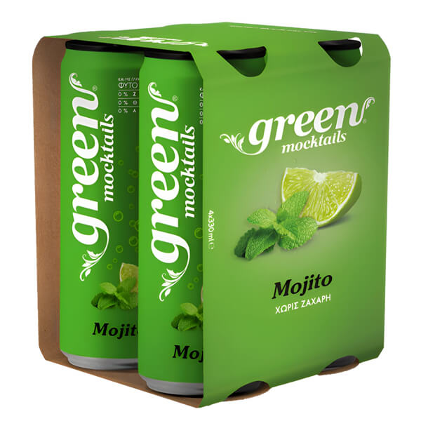 GREEN MOCTAILS (4x330ml) - (MOJITO)
