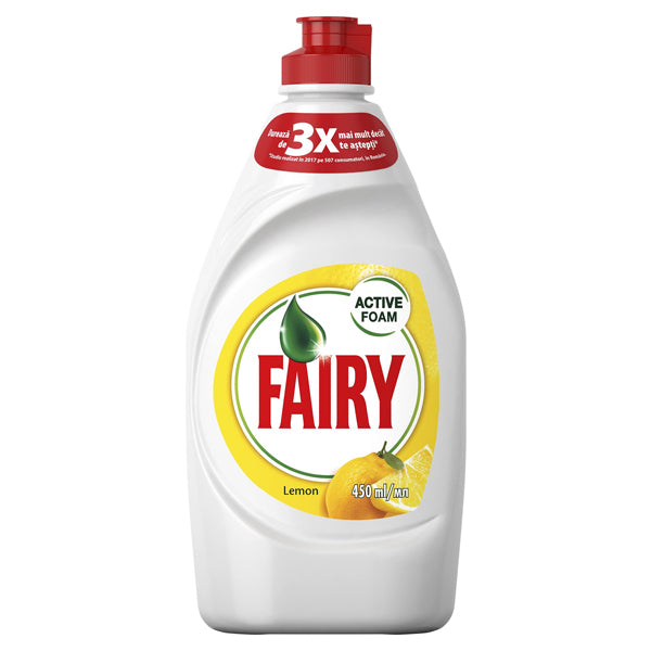 FAIRY ΥΓΡΟ ΠΙΑΤΩΝ 450ml - (ΛΕΜΟΝΙ) (ΕΙΣΑΓΩΓΗΣ)
