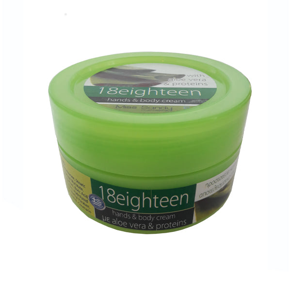 18EIGHTEEN ΚΡΕΜΑ ΧΕΡΙΩΝ & ΣΩΜΑΤΟΣ 200ml - (ALOE VERA)