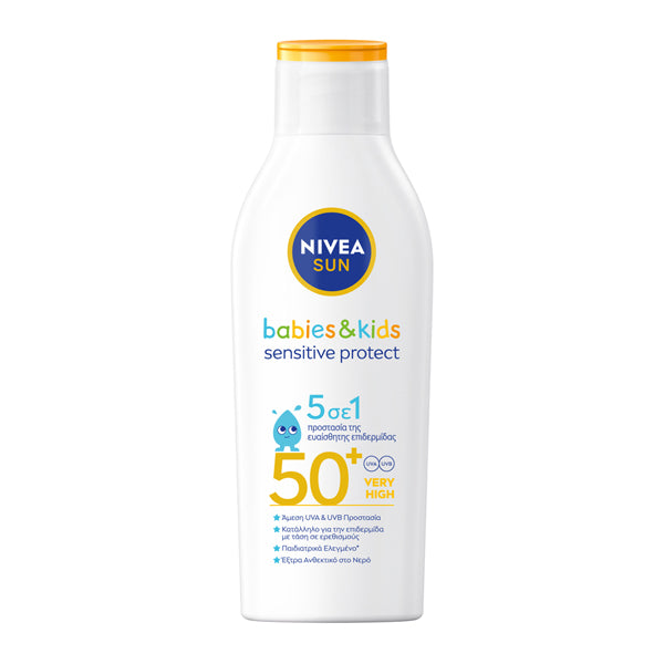 NIVEA SUN BABIES AND KIDS SENSITIVE PRODECT 200ml - (SPF 50+)