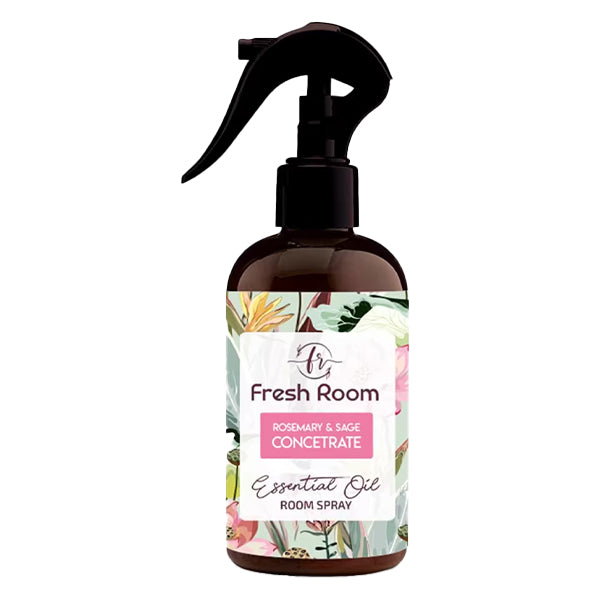 FRESH ROOM SPRAY ΑΡΩΜΑ ΧΩΡΟΥ 400ml - (ΑΝΤΛΙΑ) (ROSEMARY & SAGE) (CONCENTRATE)