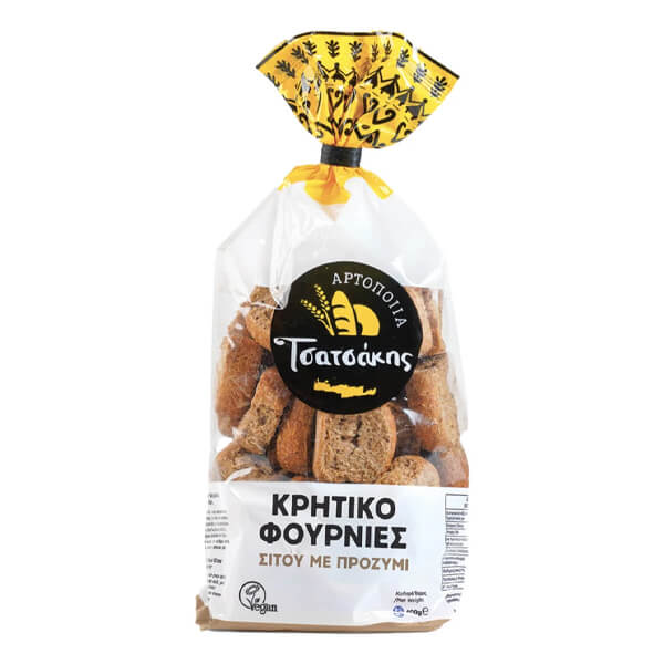 ΤΣΑΤΣΑΚΗΣ ΚΡΗΤΙΚΟΦΟΥΡΝΙΕΣ 400gr.