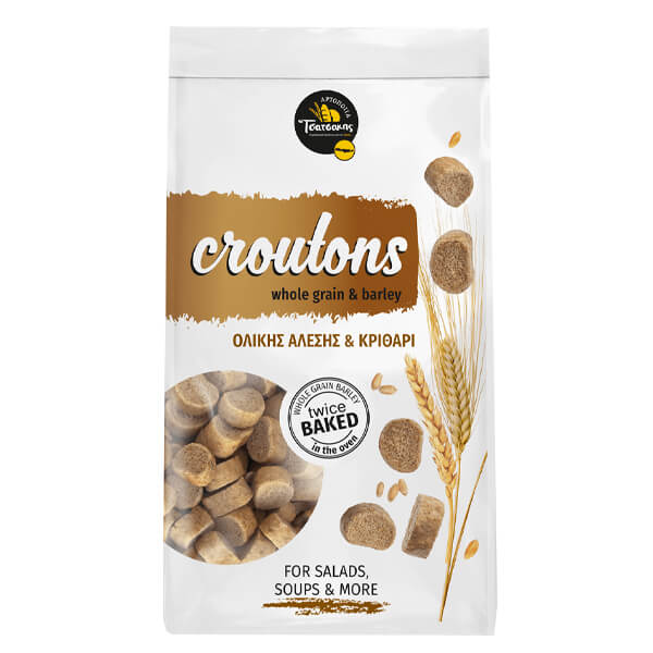 ΤΣΑΤΣΑΚΗΣ ΚΡΟΥΤΟΝ 150gr. - (ΟΛΙΚΗΣ)