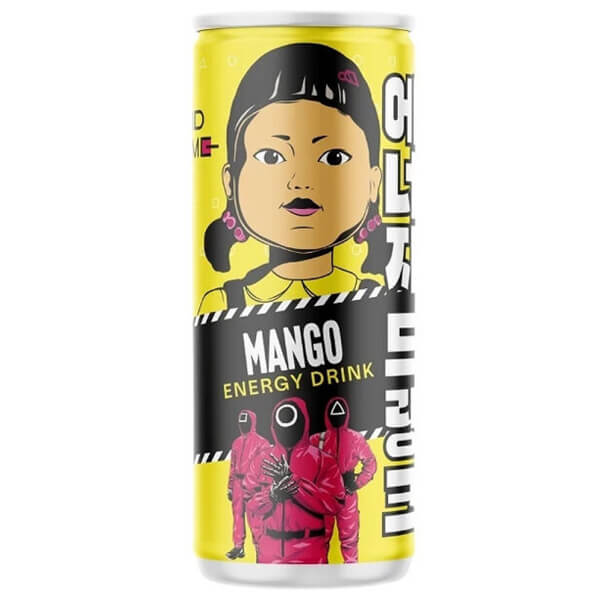 SQUID GAME ENERGY DRINK 250ml - (MANGO)