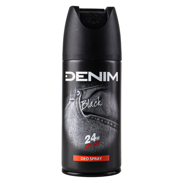 DENIM DEO SPRAY 150ml - (BLACK)