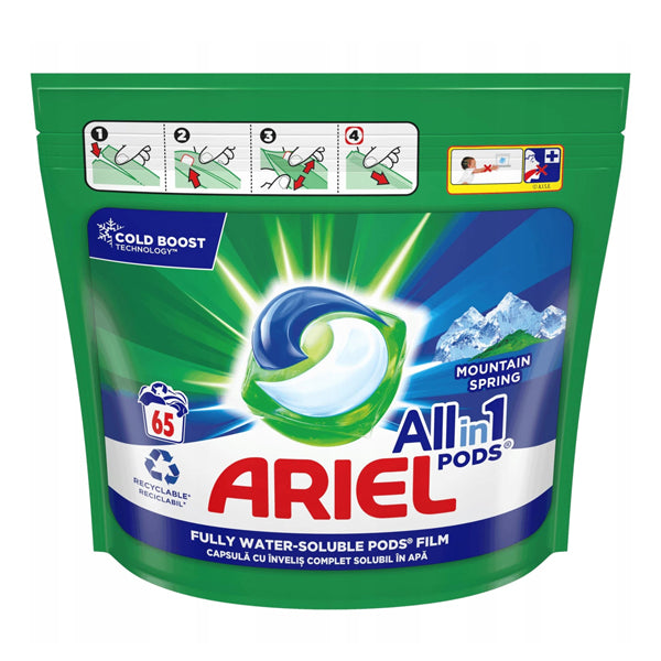 ARIEL PODS ALL IN 1 (65τεμ.) - (MOUNTAIN SPRING)