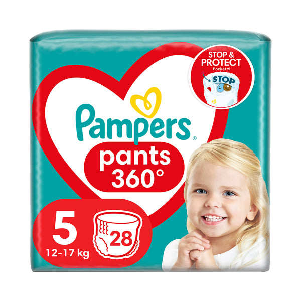 PAMPERS PANTS Νο5 - (28τεμ.) (12-17kg) (VP)