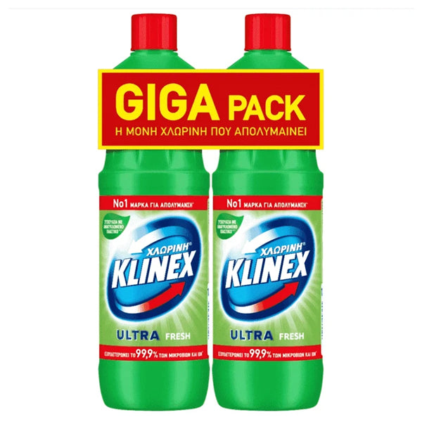 KLINEX ΧΛΩΡΙΝΗ ΠΑΧΥΡΕΥΣΤΗ (2x1250ml) - (FRESH)