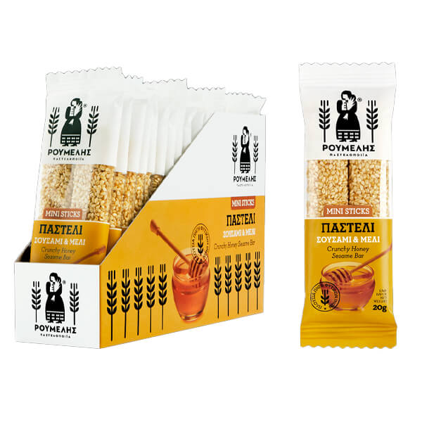 ΡΟΥΜΕΛΗ ΠΑΣΤΕΛΙ MINI STICKS 20gr. - (ΣΟΥΣΑΜΙ)
