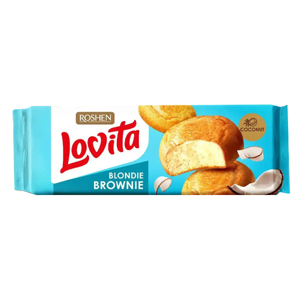 ROSHEN LOVITA BLONDIE BROWNIE COOKIES 152gr - (ΚΑΡΥΔΑ)