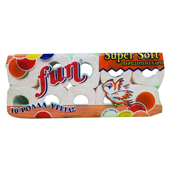 FUN ΧΑΡΤΙ ΥΓΕΙΑΣ 3ΦΥΛΛΟ (10x70gr)