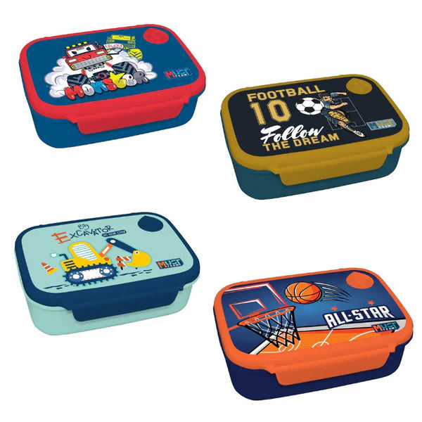 ΦΑΓΗΤΟΔΟΧΕΙΟ PP 800ML 18Χ13X6ΕΚ ΑΓΟΡΙ 4ΣΧ MUST TEAM